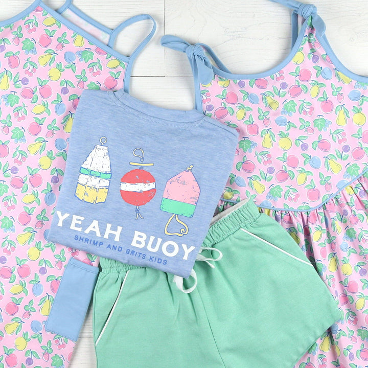 Girls Tank Dress Set - Coconut Grove