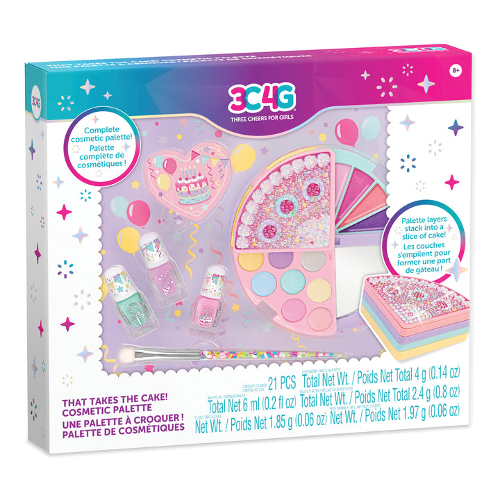 That Takes the Cake Cosmetic Set by Make It Real - kids nail polish