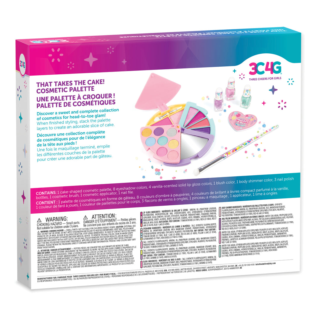 That Takes the Cake Cosmetic Set by Make It Real - lifestyle view