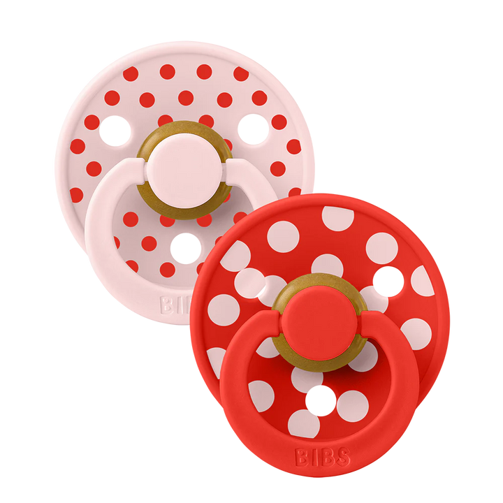 STUDIO Colour Pacifiers 2 Pack by Bibs - baby teether or pacifier
