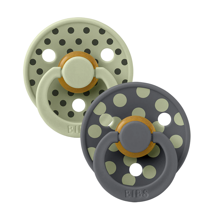 STUDIO Colour Pacifiers 2 Pack by Bibs - back view