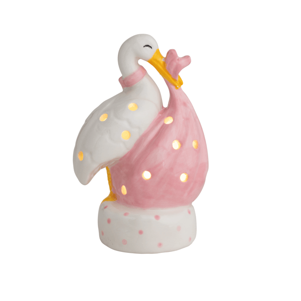 Stork Light Up Sitter by Mud Pie - alternate view
