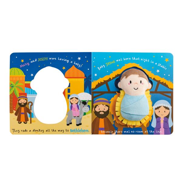 Nativity Plush Sound Book by Mud Pie - alternate view