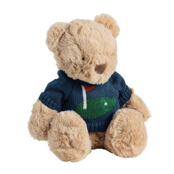 Birdie the Bear (Golf Sweater) by Mud Pie - stuffed animal toy