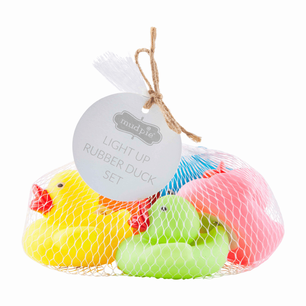 Light-Up Duck Bath Toys by Mud Pie - alternate view