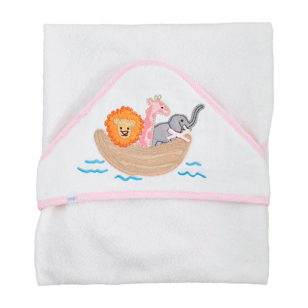 Noahs Ark Hooded Towel by Mud Pie - alternate view