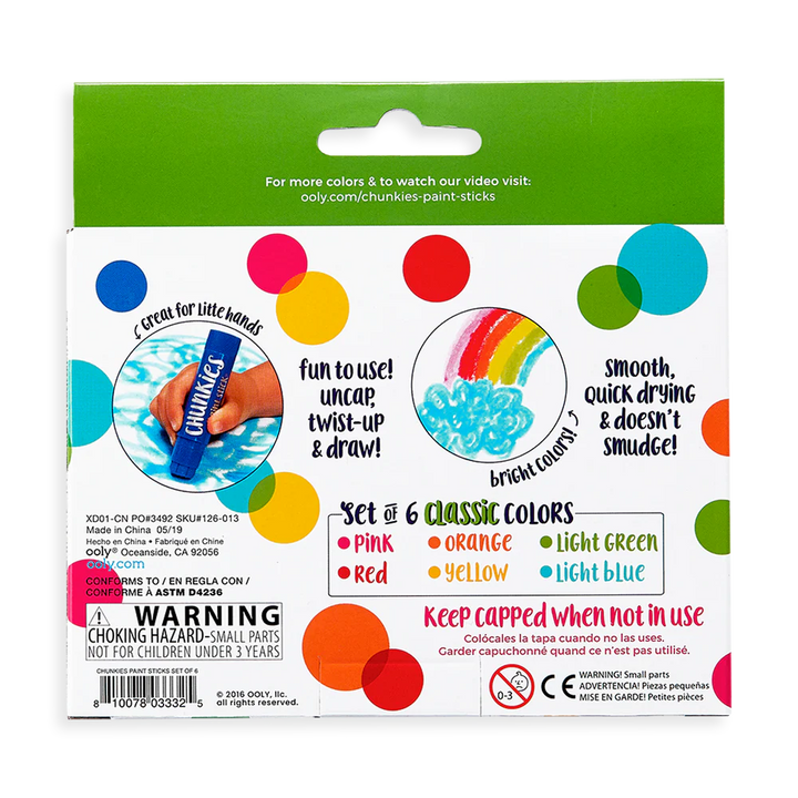 Chunkies Paint Sticks
