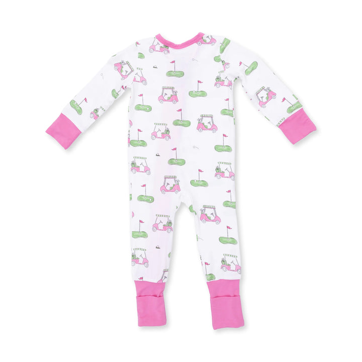 Golf Carts Pink Convertible Romper