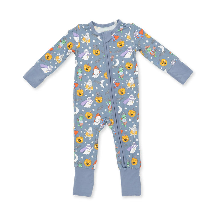 Halloween Monster Dress Up Blue - Convertible Romper