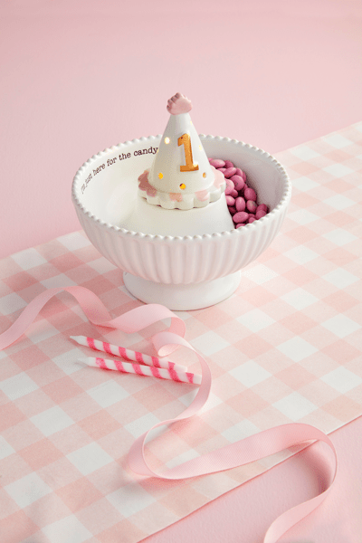 Pink Light Up Birthday Topper by Mud Pie - alternate view