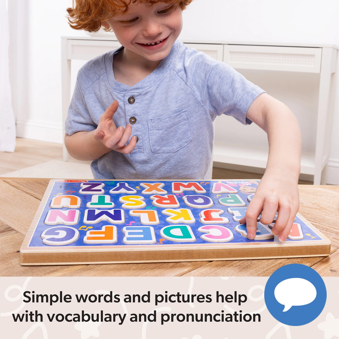 Ms. Rachel Wooden Phonics Alphabet Sound Puzzle