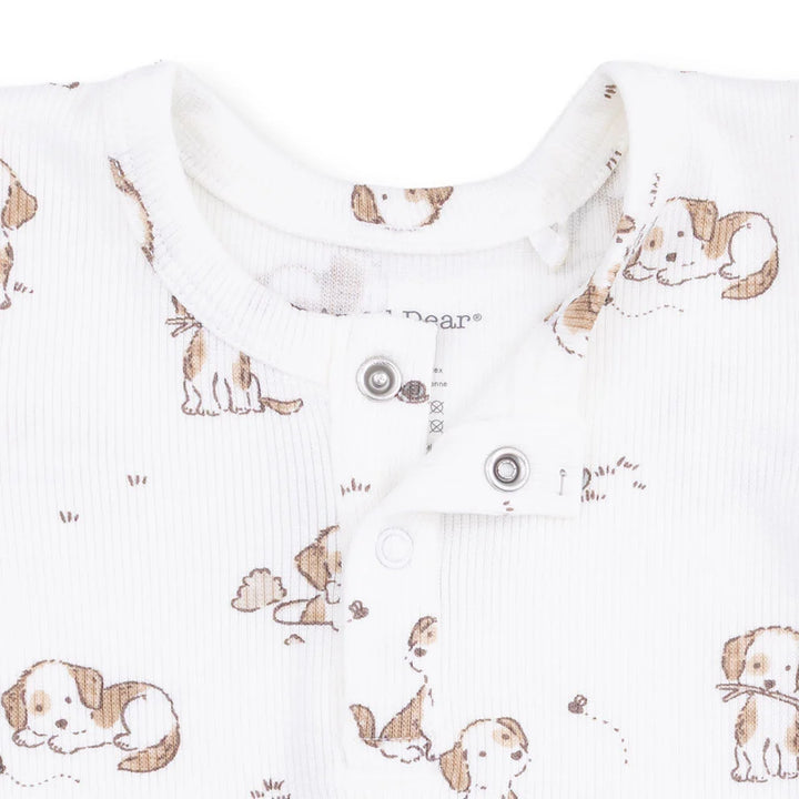 Explorer Puppy Blue - Long Sleeve Henley Play Set