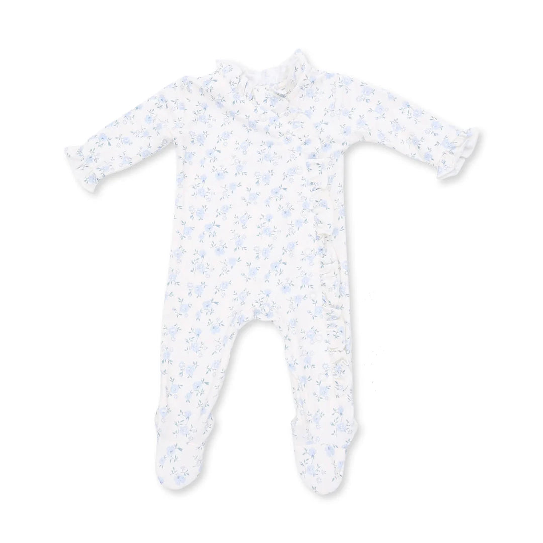 Rose Briar Kimono Ruffle - Snap Footie