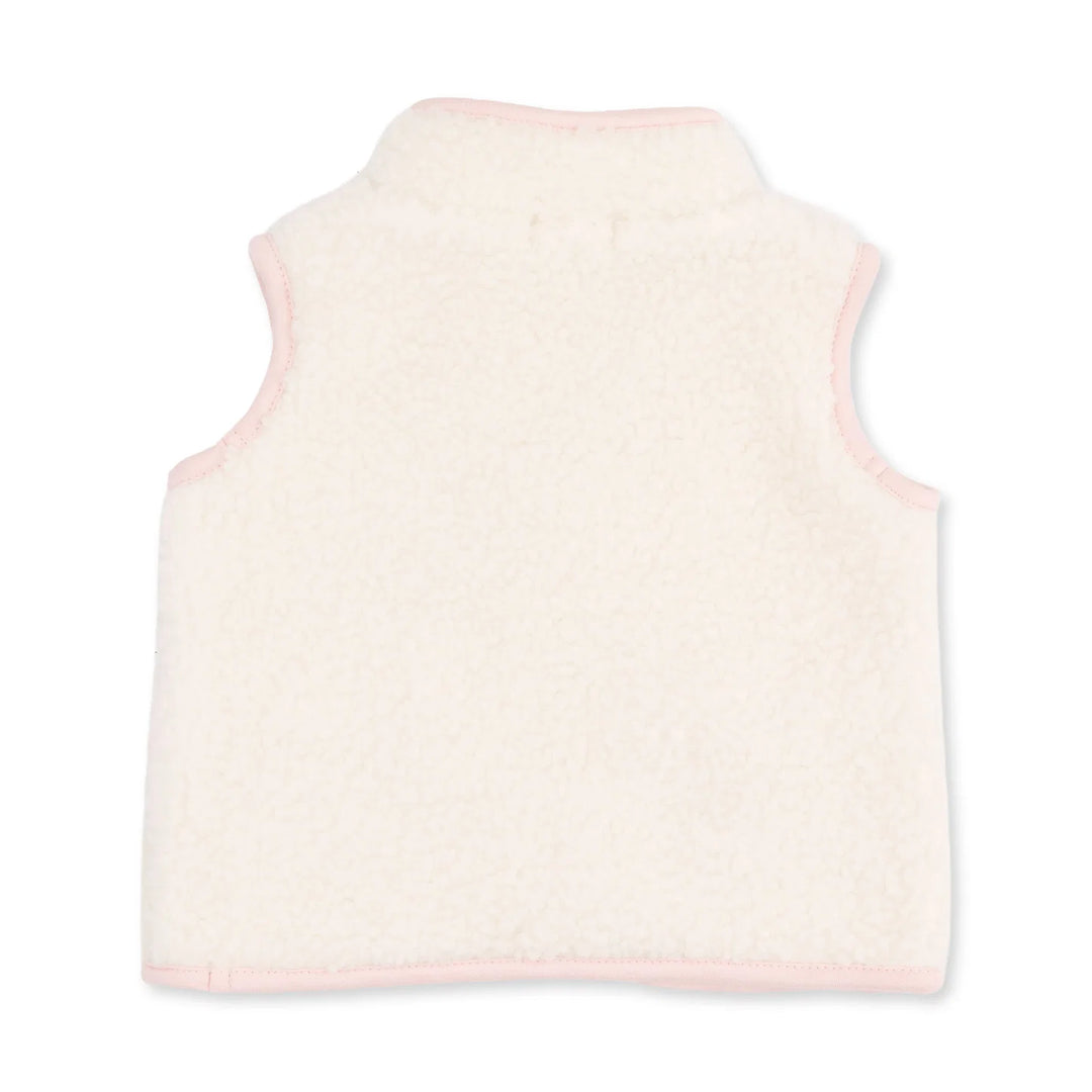 Sherpa - Zip Vest with Heart Pockets