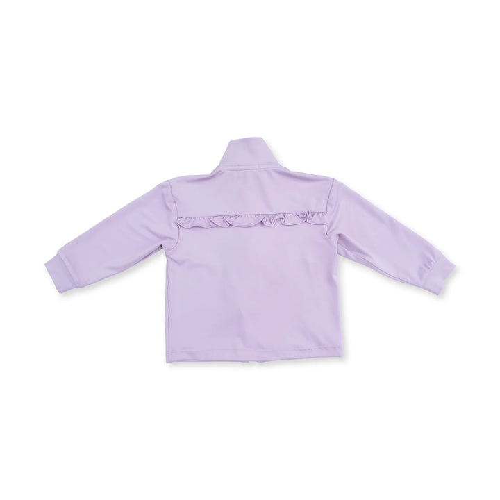 Tiny Tumblers Activewear Lilac - Mock Neck Active Jacket