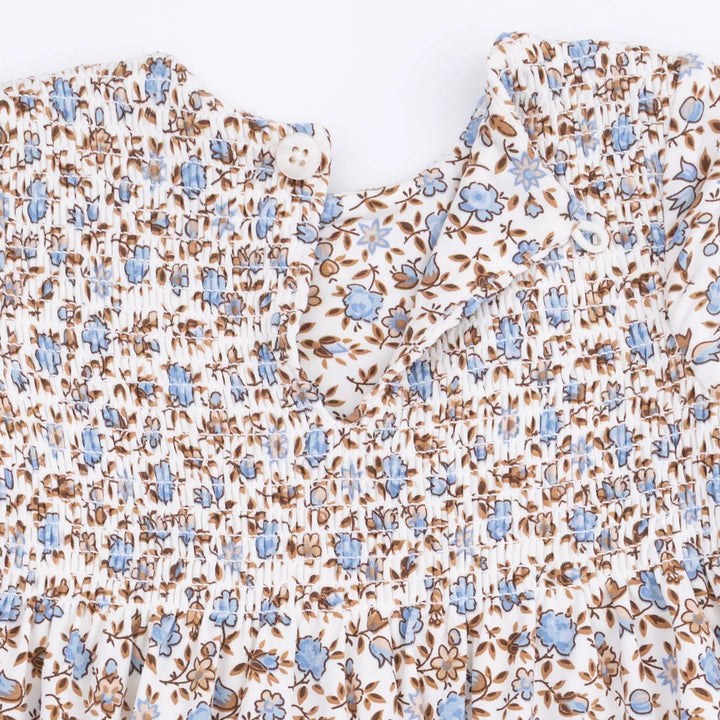 Hazel Floral - Caitlyn Smocked Bodice Dress and Bloomer