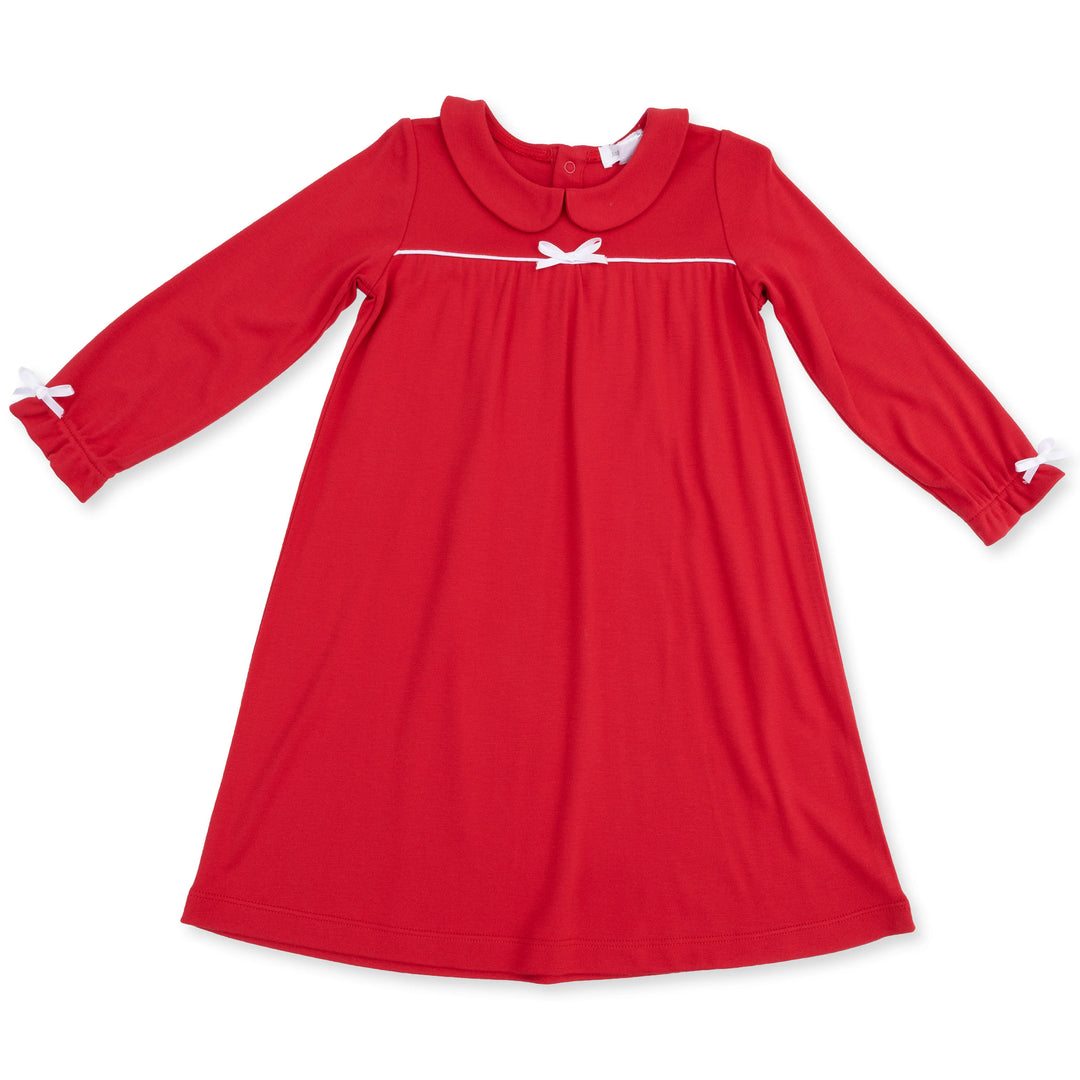 Ribbon Red - Long Sleeve Gown
