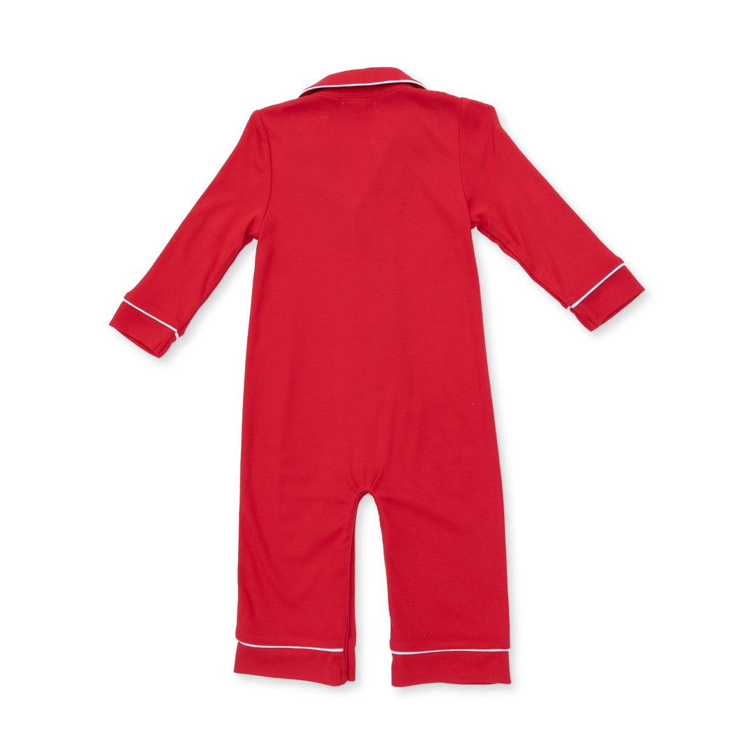 Ribbon Red - Coat Style Romper