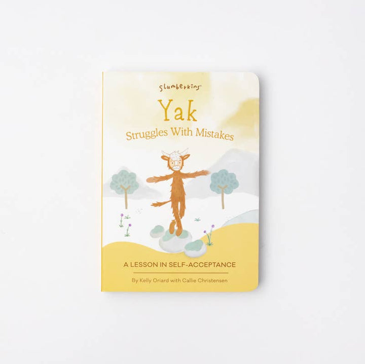 Yak's Self-Acceptance Plush Snuggler Set - with 2 books! by Slumberkins Inc. - product view 8