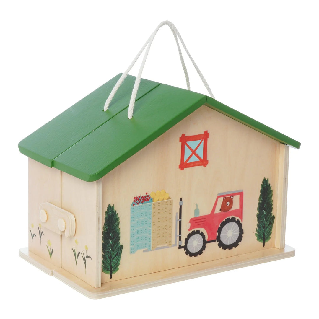 Farmer's Market Travel Activity Toy by Manhattan Toy Company - close-up detail