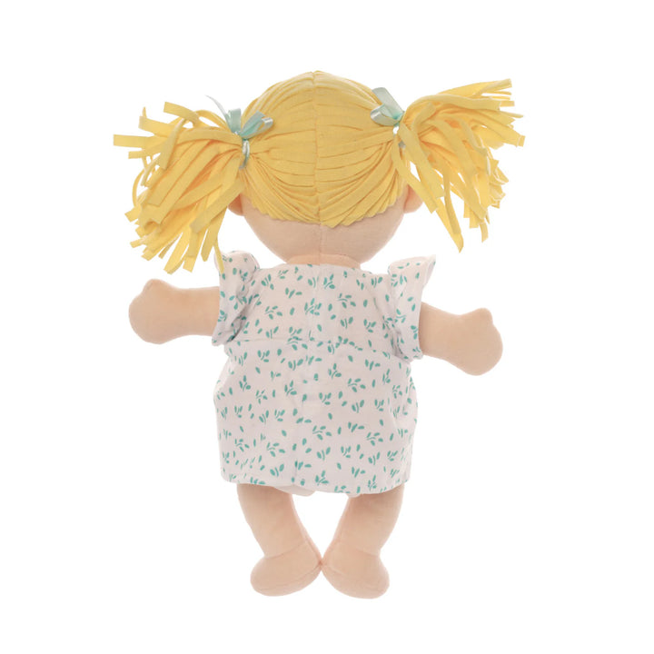 Love, Stella Doll Peach with Blonde Pigtails by Manhattan Toy Company - detail view