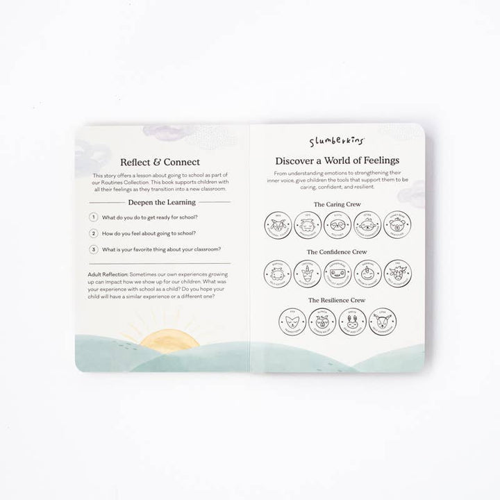 Sloth's Routines Plush Snuggler Set - with 2 books! by Slumberkins Inc. - product view 8