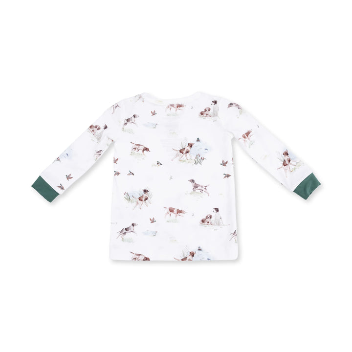 Pointer Pups and Duck Buddies - Long Sleeve Loungewear Set