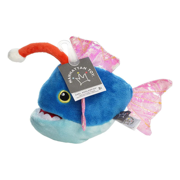 Axel Angler Fish Light-up Finger Puppet by Manhattan Toy Company - kids toy