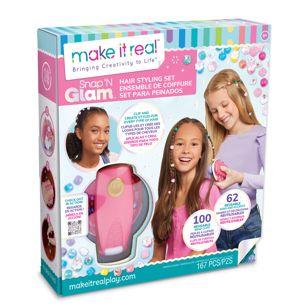 Snap n' Glam Hair Accessories Set by Make It Real - hair accessory