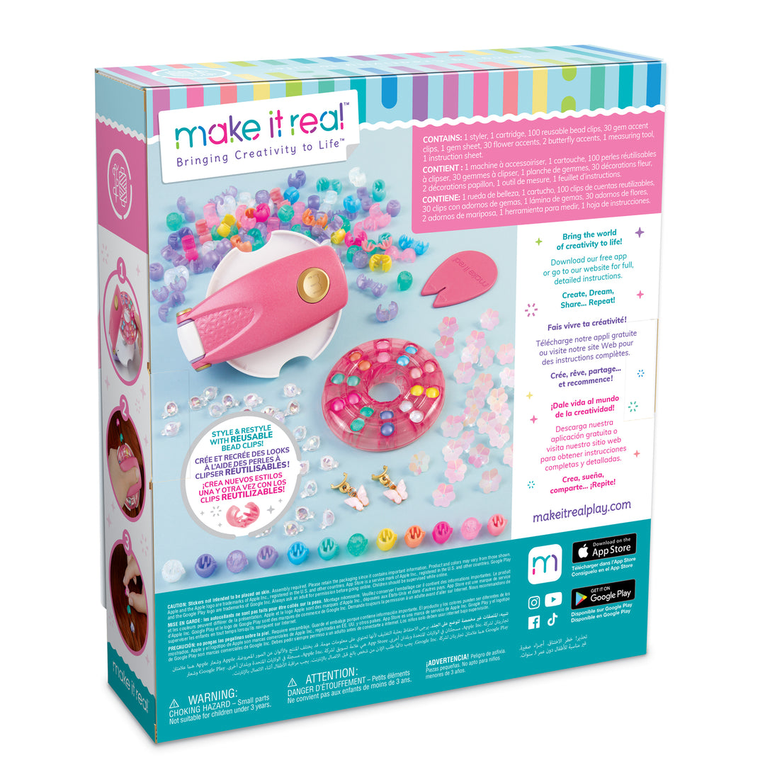 Snap n' Glam Hair Accessories Set by Make It Real - lifestyle view