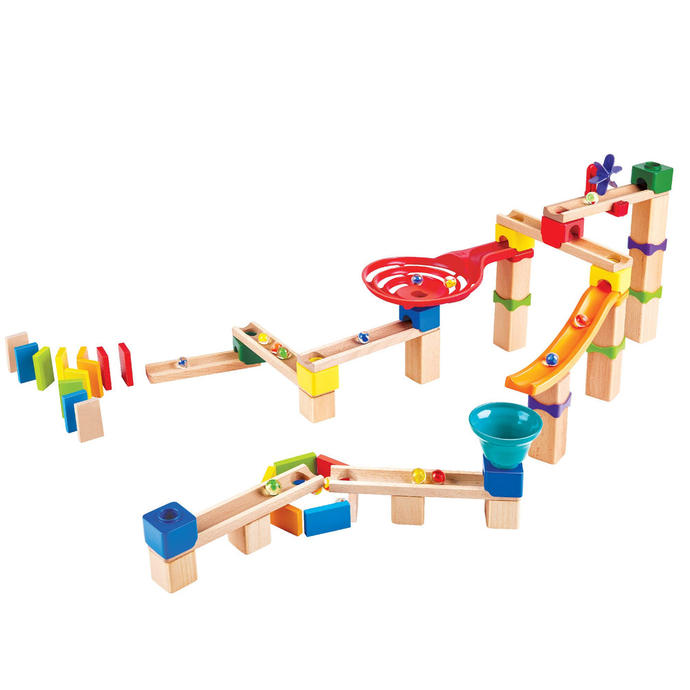 Marble Run Race Track by Hape Toys - back view