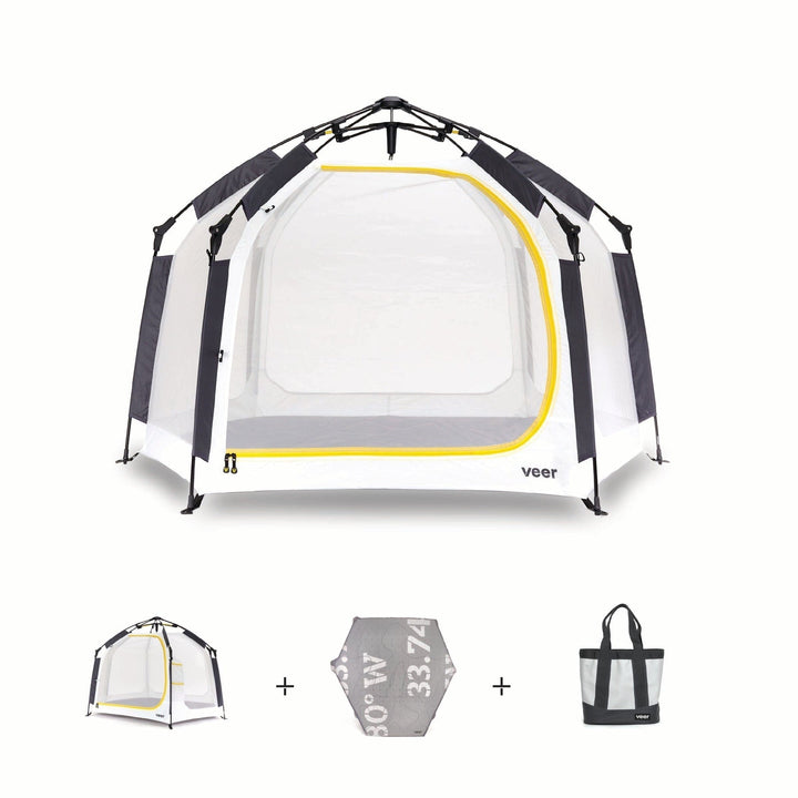 Veer Basecamp Bundle (Basecamp, Air Pad, Tote) - baby playard