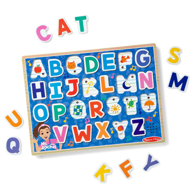 Ms. Rachel Wooden Phonics Alphabet Sound Puzzle