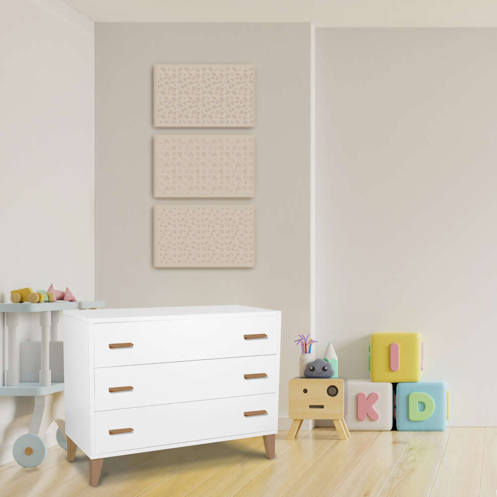 Pali Caravaggio 3-Drawer Dresser - alternate angle