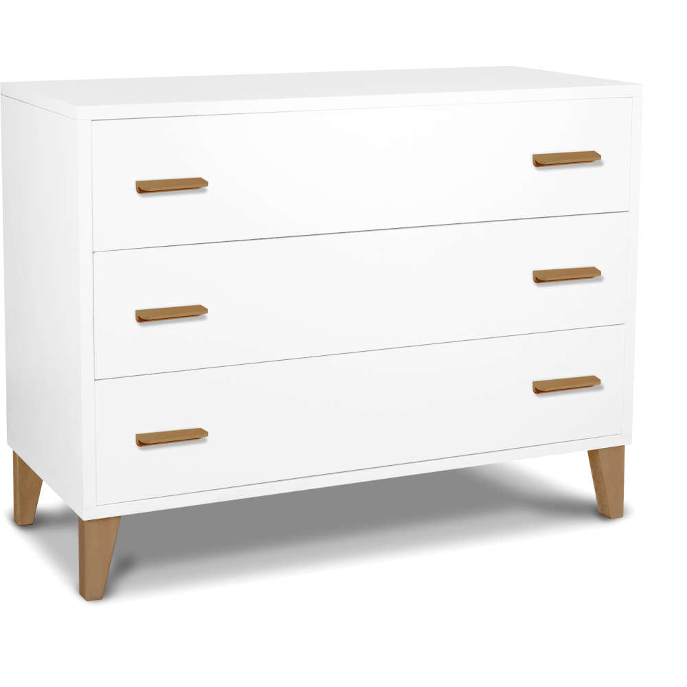 Pali Caravaggio 3-Drawer Dresser - back view