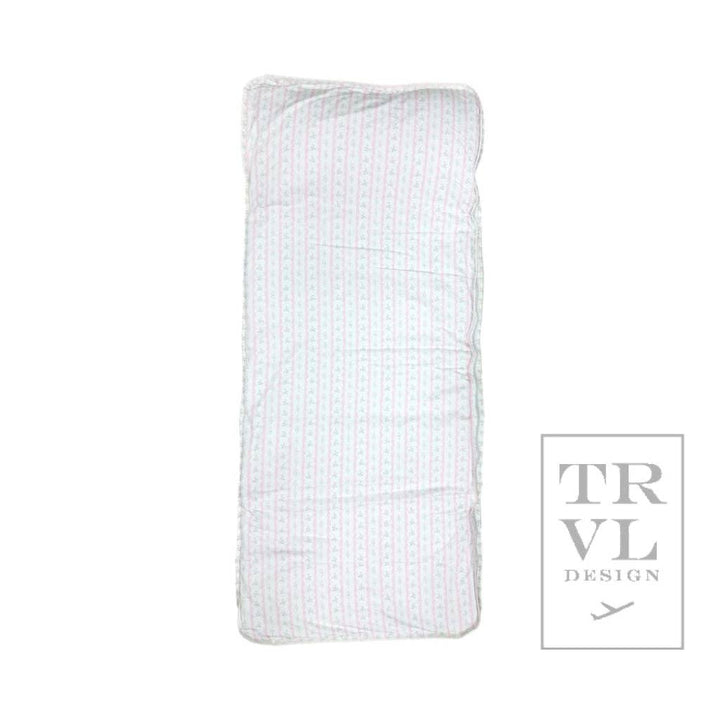 Nap Mat - Rest Up! Ribbon Floral Pink
