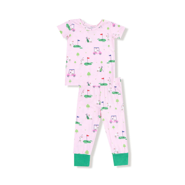 Pink Dog Gone Golf Loungewear Set