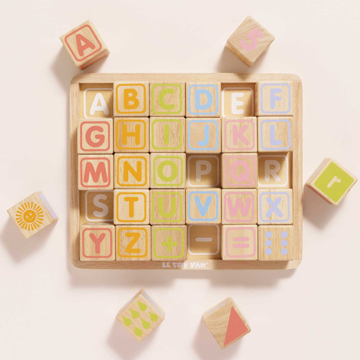 ABC Learning Blocks by Le Toy Van - baby activity toy