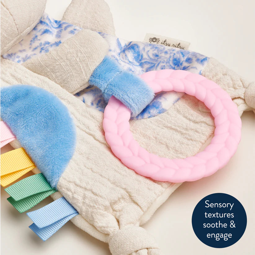 Bitzy Crinkle Kitty Teether Toy