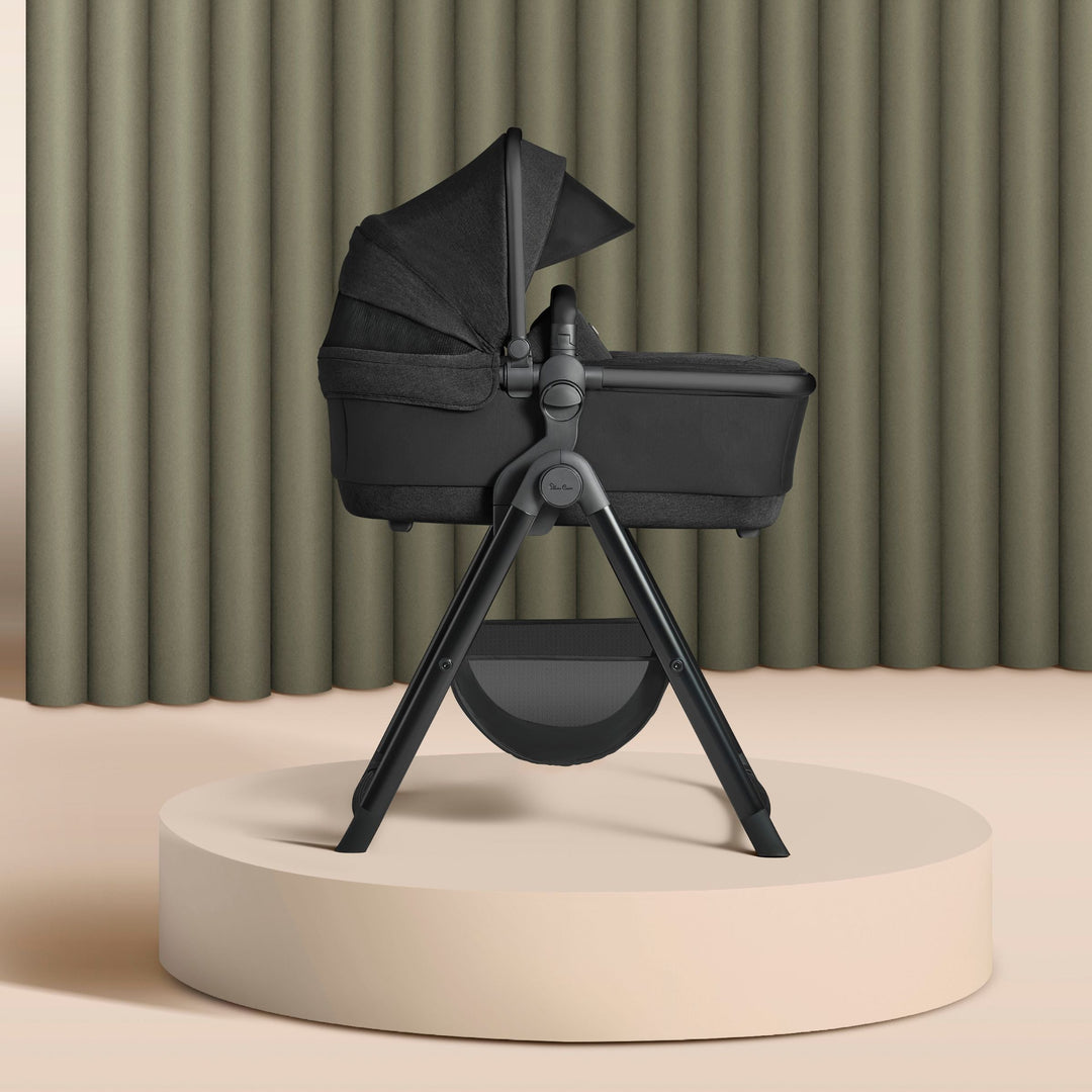 Silver Cross Wave Tandem Bassinet with Sustainable Fabrics - alternate angle
