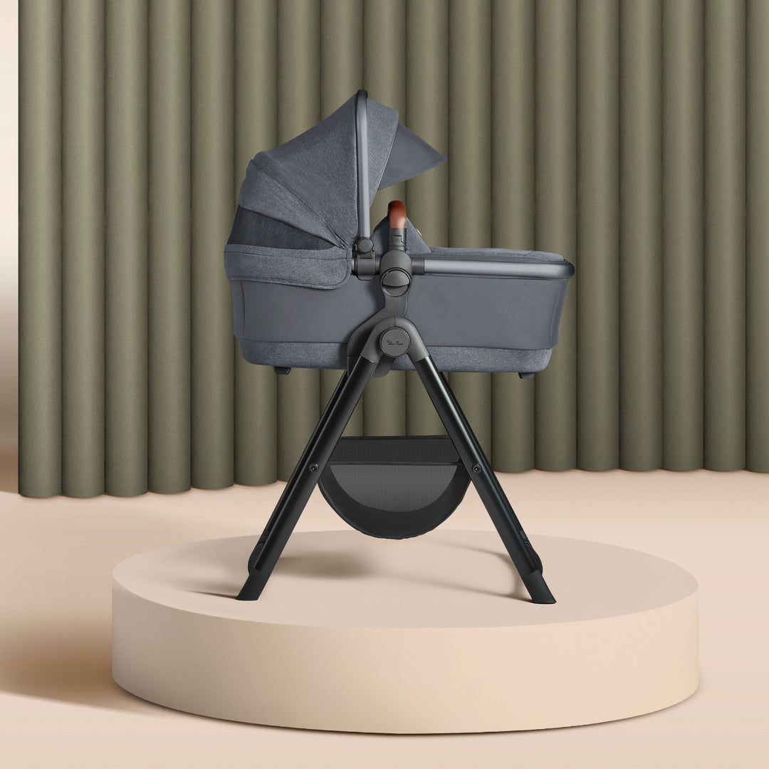 Silver Cross Wave Tandem Bassinet with Sustainable Fabrics - product view 10