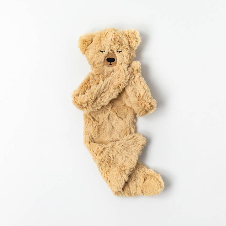 Honey Bear's Gratitude Plush Snuggler Set - with 2 books! by Slumberkins Inc. - lifestyle view