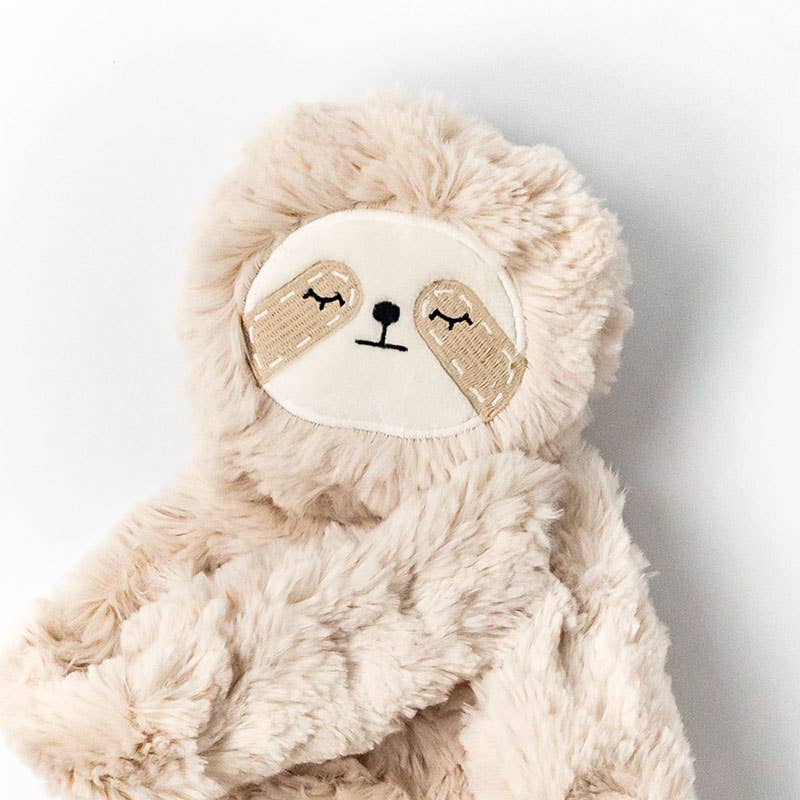Sloth's Routines Plush Snuggler Set - with 2 books! by Slumberkins Inc. - lifestyle view