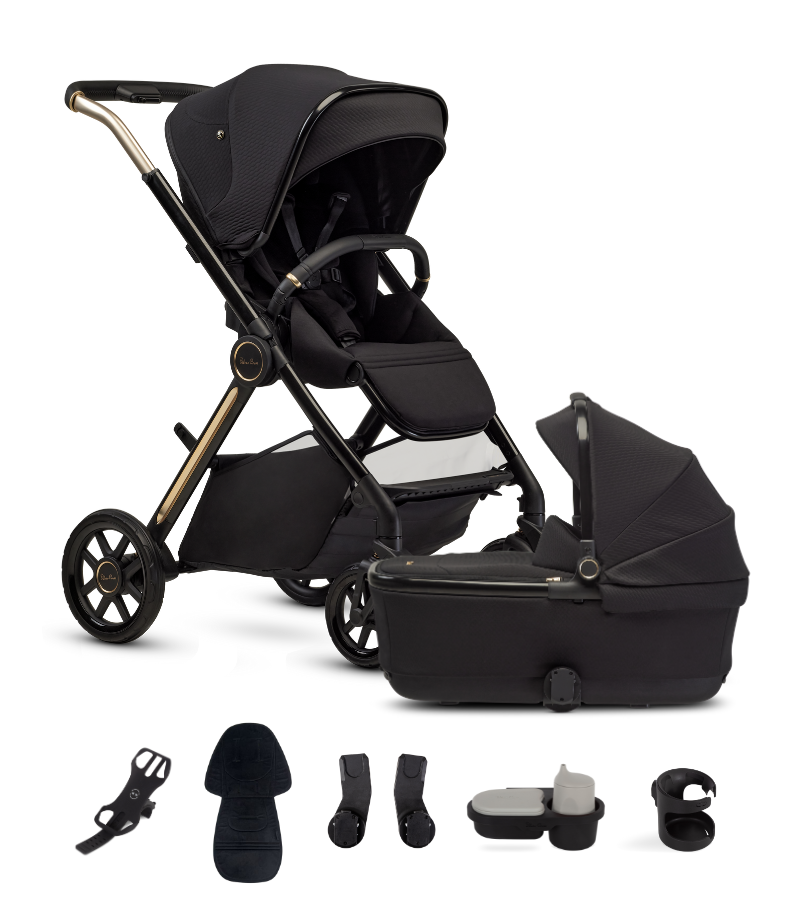 Silver Cross Reef 2 Stroller, Bassinet & Accessory Bundle
