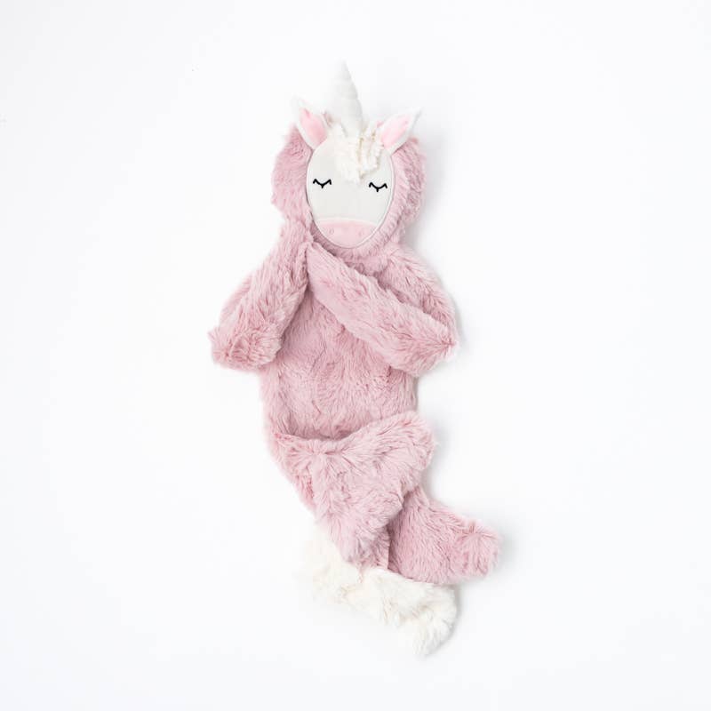 Unicorn's Authenticity Plush Snuggler Set - with 2 books! by Slumberkins Inc. - detail view