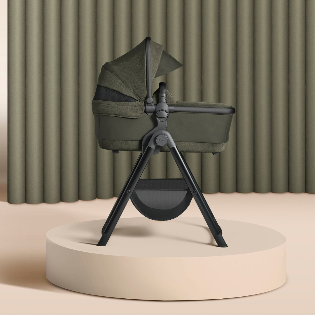 Silver Cross Wave Tandem Bassinet with Sustainable Fabrics - product view 6