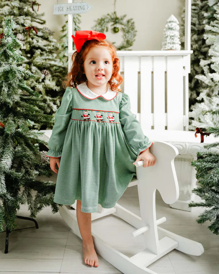Santa Claus Marion Dress by Zuccini Kids - alternate view
