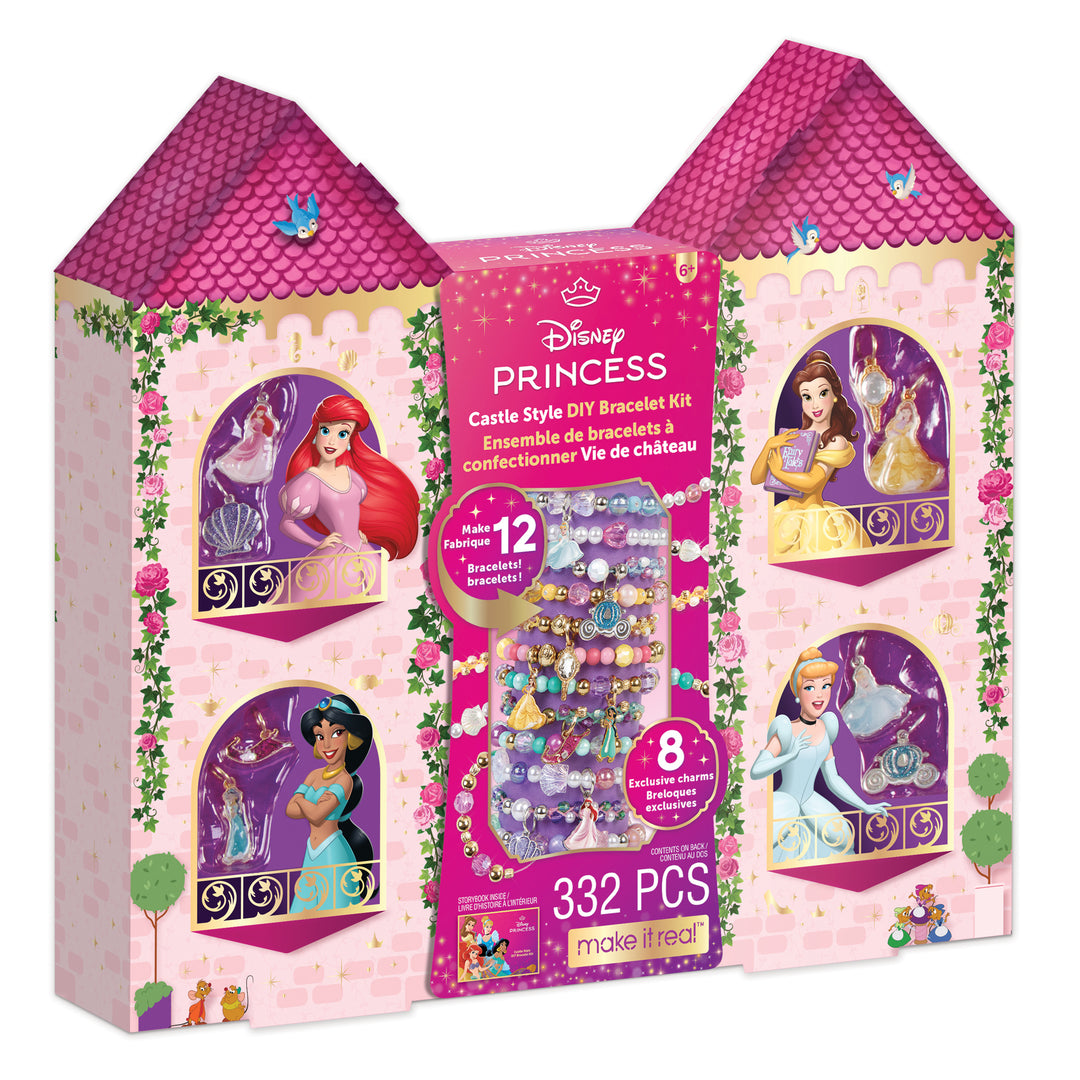 Disney Princess Castle Style DIY Bracelet Kit by Make It Real - lifestyle view
