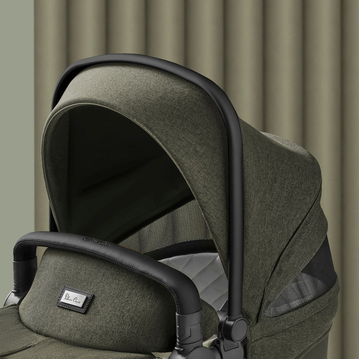 Silver Cross Wave Tandem Bassinet with Sustainable Fabrics - product view 8