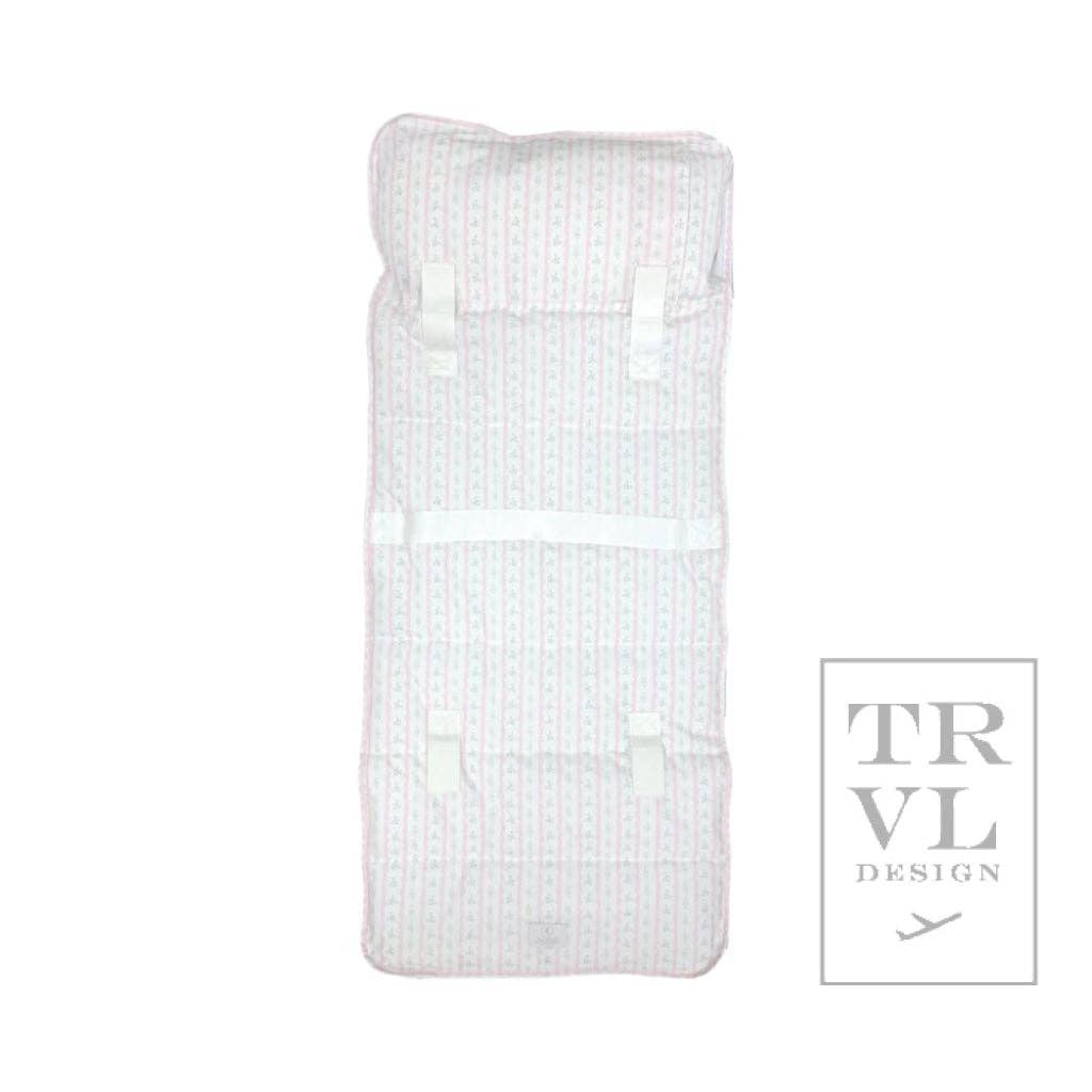 Nap Mat - Rest Up! Ribbon Floral Pink